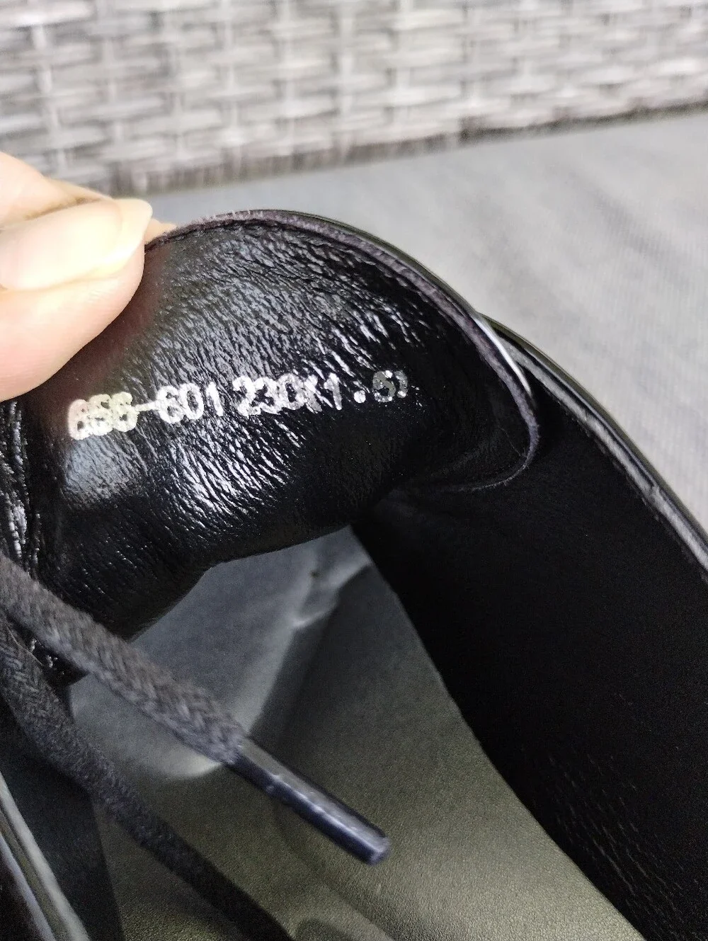 Little Good Y2K Chunky Platform Oxfords Women’s US 6 Black Patent Lace Up